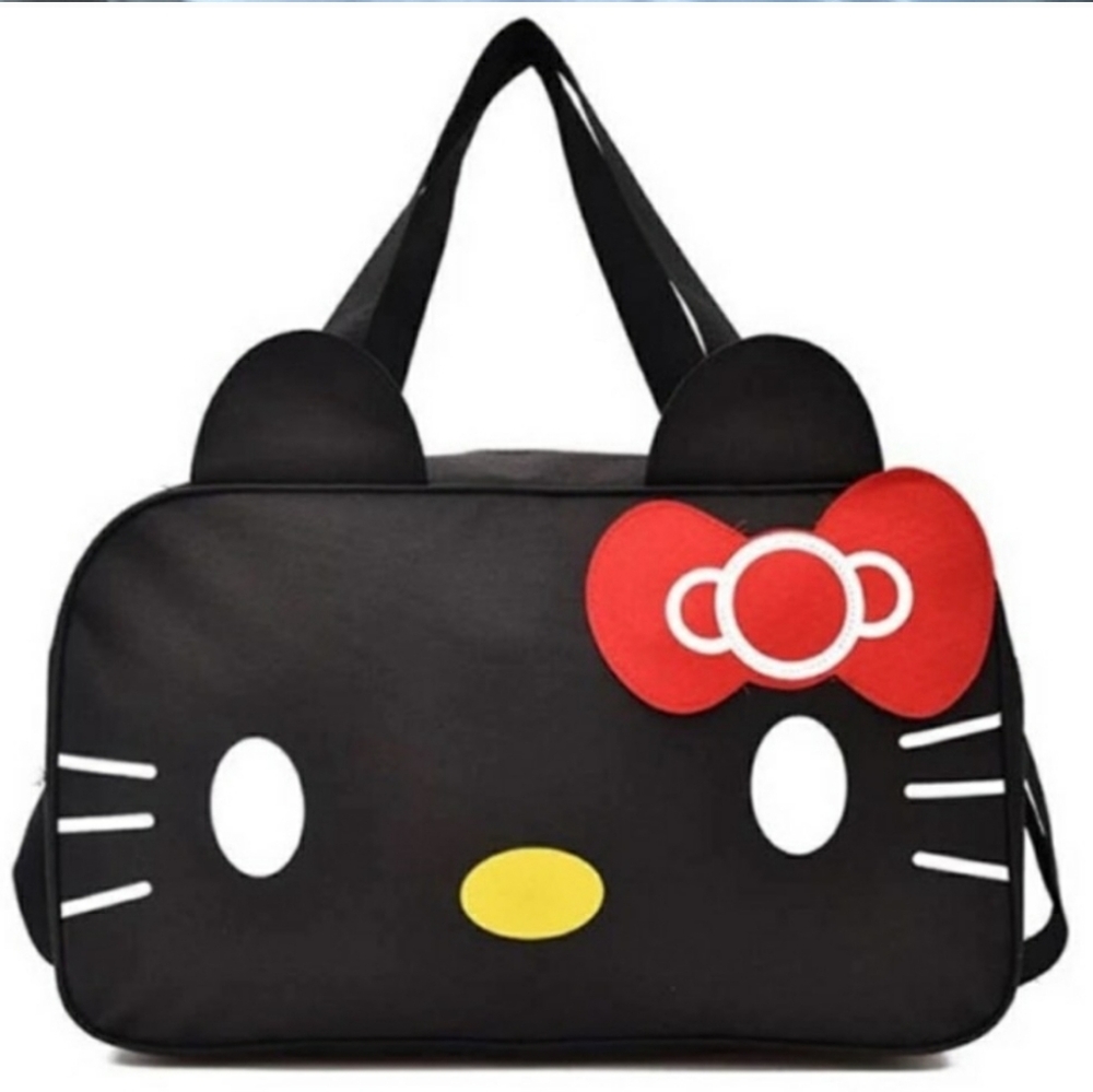 Hello Kitty Travel Crossbody Bag black - Picture 2 of 11